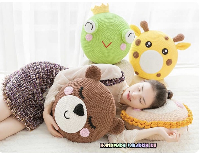 Chart móc gối ôm hình thú